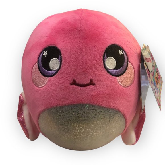NWT - Squeezamals 3 Deez  KRISTAN the ORCA in Pink - 6 inches Slow-Rise Foam - Picture 1 of 5
